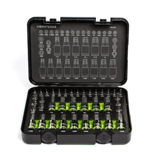 Master RPT Hex Bit Socket Set - 38-Pc [MH38S]
